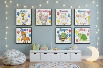 Headline: 5 Creative Ways to Display Your Child's Canvas Art