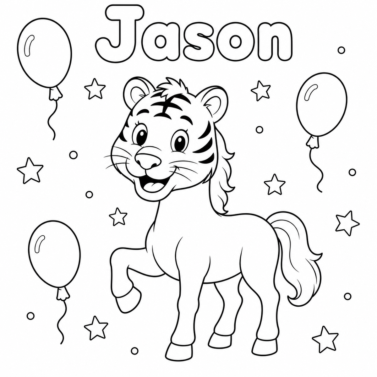 Horse Tiger